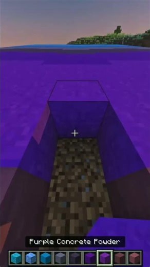 Minecraft blue-purple-pink gradient #minecraft #minecraftshorts #minecraft #minecraftbuilding #viral