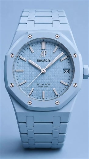 Swatch x AP Royal Pop CONCEPT #swatch #audemarspiguet #watch #royalpop #watches