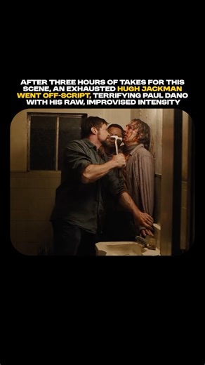 cineatomy on Instagram: "He brought out that Wolverine rage 😳 The infamous hammer scene in Denis Villeneuve’s Prisoners (2013) was shot over the course of three hours, with multiple takes to get it right. By the end, an exhausted Hugh Jackman improvised, going off-script and delivering the scene with such raw intensity that it genuinely terrified his co-star Paul Dano, causing him to fall to the floor."