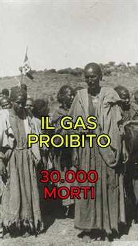 Chemical Weapons in Ethiopia: The Italian Crime Hidden for 60 Years