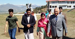 Malala Yousafzai makes emotional return visit to her Pakistan hometown