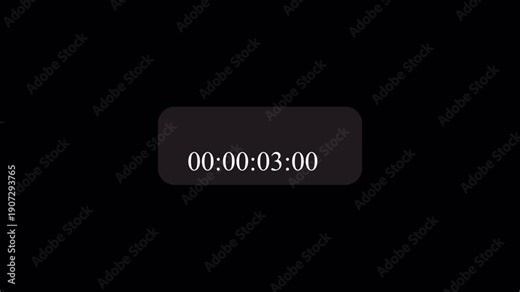 Black screen with a timecode in the center, counting up, representing a video countdown or timer.