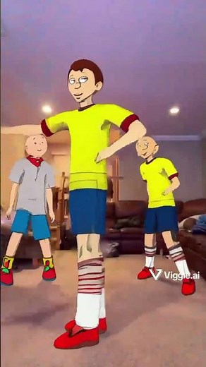 Goanimate Caillou dance