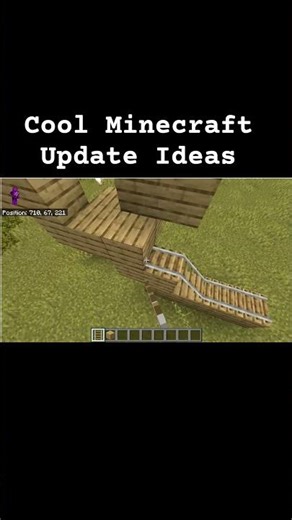 Minecraft Update Ideas 3 #minecraft #minecraftupdates #minecraftcreativity #gaming #minecraftshorts
