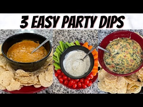 3 Easy Party Dip Recipes | Recipe of the Week