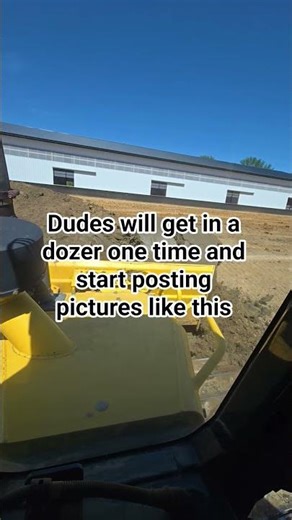 Who are we trying to impress😭#excavator#work#farming#bluecollar#dirtwork#farm#country#construction