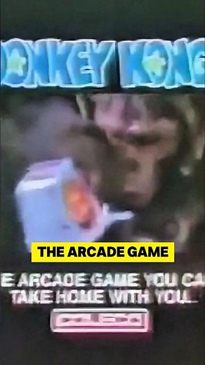 Donkey Kong Coleco Tabletop 1982 Commercial #retrogames