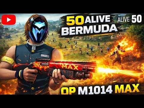 Free Fire BR Ranked Full Gameplay | Intense Bermuda Match | 20+ Kills Booyah 🔥