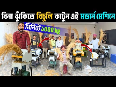 মিনিটে 1000 kg খড় বিচুলি কাটার মডার্ন মেশিন | Chaff Cutter Machine | Khar Katar Machine | Renati