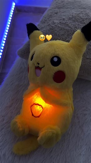 Aurorify - Pokémon store | This breathing Pikachu is my kids’ calm 🥹❤️‍🩹 #pikachu #breathingplush #pokemon #parents #kids This Pikachu is more than a toy, it’s a... | Instagram