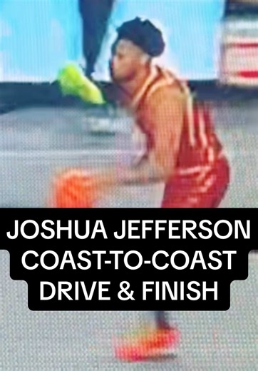 Joshua Jefferson showing his high skill level in transition at the Big 12 Tournament #nbadraft #collegebasketball #iowastate #big12 #nba