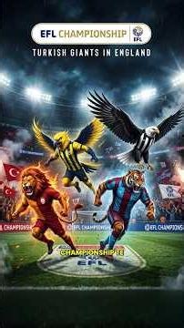 The Big 4 in England! | The Championship Adventure of Galatasaray, Fenerbahçe, Beşiktaş, and Trab...