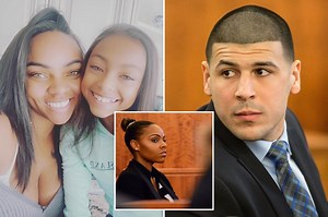 Aaron Hernandez’s fiancée accused of wasting daughter’s trust fund on clothes and entertaining