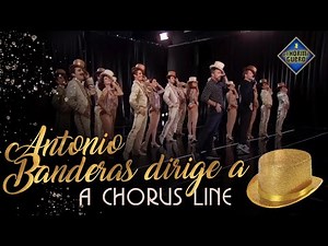 ¡MOMENTAZO! LO NUNCA VISTO - Antonio Banderas dirige al elenco de 'A Chorus Line' - El Hormiguero