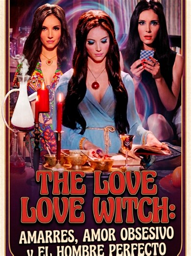 The love witch es una película de terror inspirada en la estética psicodélica de los 70s. Elaine Sparks una bruja moderna que hace amarres y pócimas para encontrar el amor obsesivamente. #thelovewitch #elaine #movie #reseña