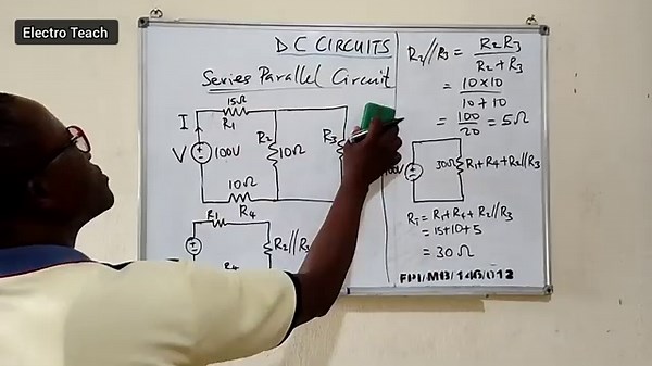 DC CIRCUITS: SOLVING SERIES PARALLEL RESISTANCES