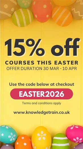 Easter deal #knowledgetrain