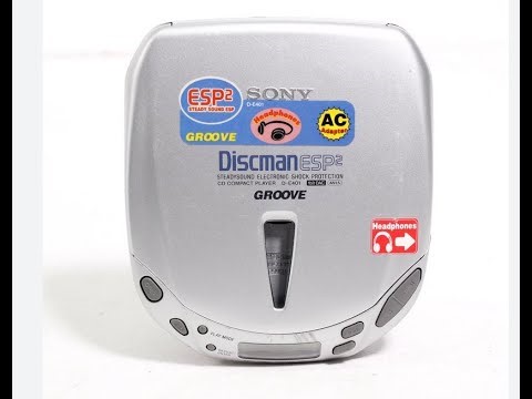 SONY DISCMAN ESP2. CD COMPACT PLAYER D-E446CK. Rescatando Radios. Colección.