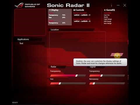 Sonic Radar