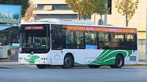 【全网首发】配置平平、气囊舒适、但车桥异响的老C10！荆州公交104路中车TEG6105BEV03（中车TZ405电机，二踏气囊）运行实录