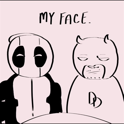 Idk if he’s going to call you, Wade… #deadpool #spiderman #daredevil #spideypool #animation