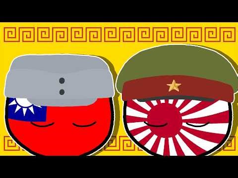 Odochina / Republic of China, Empire of Japan | Countryballs MV