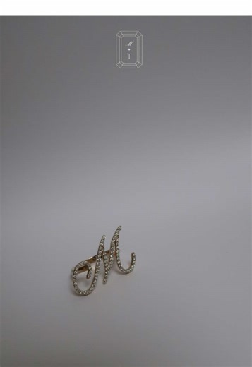 Personalized Everyday Diamonds: Custom Alphabet Ring