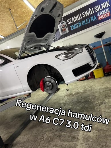 Krótki filmik z ogarniania hebli w 3 litrowym C7 😉 wyszło całkiem zacnie #audi #tdi #brembo #regeneration #mechanic