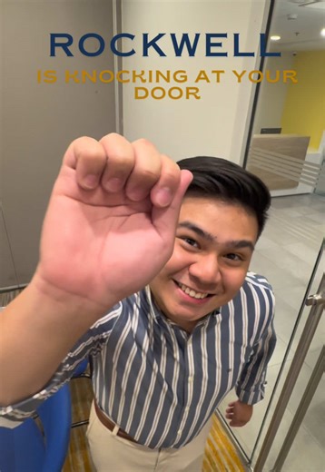 𝙠𝙣𝙤𝙘𝙠 𝙠𝙣𝙤𝙘𝙠! ✊ Rockwell is knocking 👀🚪 Want to be part of something beyond ordinary? Send your CV to careers@rockwell.com.ph ✨ #CareersDoneRockwell #Rockwell