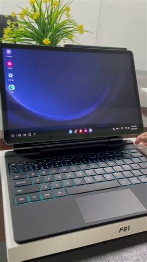 All-in-One Case: Keyboard + Pen Storage + Full Protection #keyboard #samsunggalaxy #cover