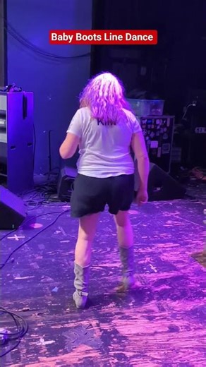 DEMO Baby Boots - Beginner Line Dance 32 Count 4 Wall Thank You Rob Holley #linedance