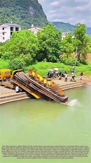 Sliding Bamboo Rafts: How Villagers Streamline Riverside Tourist Operations