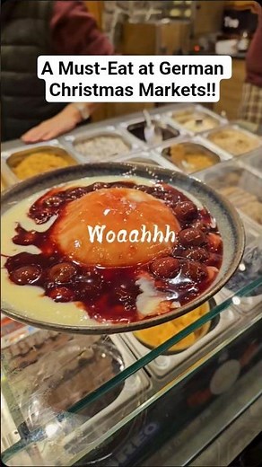 A Must-Eat at German Christmas Markets #foodvlog #germany