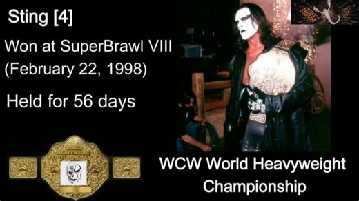 <摄魂>历代WCW世界重量级冠军表1991-2001 World Championship