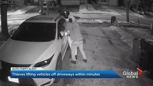 Thieves lifting vehicles off driveways within minutes
