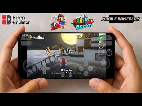 Super Mario Odyssey on Mobile 😱 | Nintendo Switch Game Offline | Eden Emulator