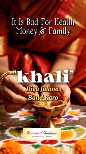 What to add in your Diya…? To know more follow us ‪@universalguidance_rittika‬