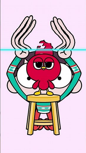 Time Warp Scan (🎄Christmas ver.) #peppo #shorts