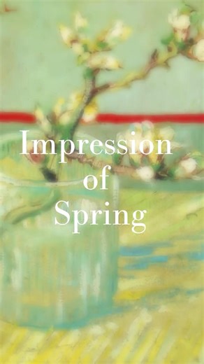 Van Gogh’s Most Intimate Spring 🌸 | Hidden Art Explained #Shorts