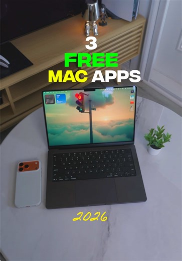 Here are 3 FREE Mac apps that instantly make your MacBook better! #macbookpro #macbook #macbooktips #mac #macos