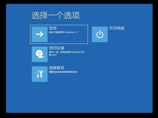WinRE环境下使用Dism命令安装操作系统