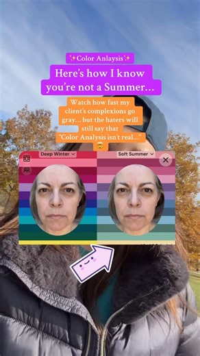 Perfectly Seasoned on Instagram: "COLOR ANALYSIS Ever wonder what colors actually look best on you? I’m a certified 12-season color analyst helping people discover their perfect palette under $100! From wardrobe to makeup, I’ll get you in the right shades to make you glow ✨. How? Check my profile bio link to get your perfect color service today! From season reveal, to full blown analysis, to same day service, I’ve got you covered! Or join in daily and follow along for seasonal color reveals, bef