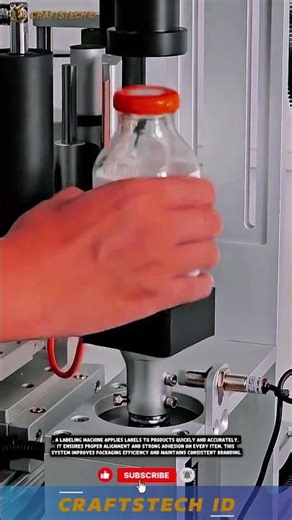 Automatic Labeling Machine – Precise and Efficient Product Labeling #industrialmachine #machine