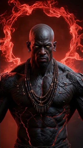 La fuerza destructora de Ogú: el señor del metal ⛓️ #vudú #Haití #guerrero