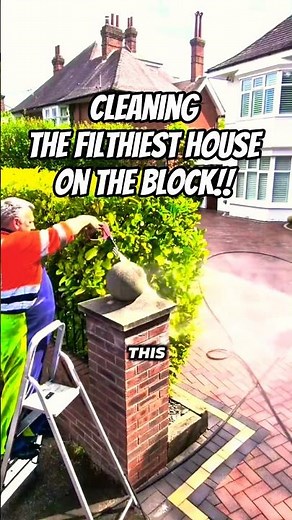 Pressure Washing House Transformation | From Filthy to Fresh in Hours 💦