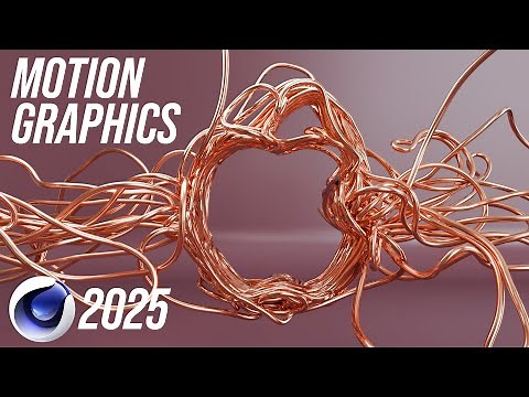 Cinema 4D Tutorial - Create Motion Graphics Animation In 10 Minutes ( Beginner)