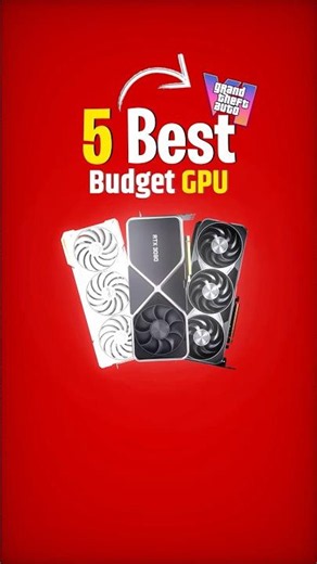 Top 5 Budget GPUs for Gaming Pc In 2026 🎮🔥