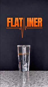 FLATLINER SHOT 🫀 #shots #cocktails #layeredshots #drinks