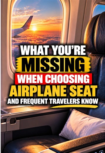 These seven seat selection strategies separate people who suffer through flights from people who choose airplane seat like professionals every single time 👀 ━━━━━━━━━━━━ 📱 1. AIRCRAFT TYPE DETERMINES BEST SEAT LOCATION ▸ Boeing 787 window seats have direct aisle access ▸ Airbus A350 middle seats recline fully ▸ Know your aircraft before choosing airplane seat ━━━━━━━━━━━━ ✈️ 2. EXIT ROW SEATS OFFER MOST LEGROOM BUT LIMITATIONS ▸ Extra legroom costs nothing if you request early ▸ Cannot sit the
