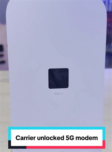 58K views · 338 reactions | UniFi 5G Max carrier unlocked modem from Ubiquiti #ubiquiti | mactelecomnetworks | Facebook
